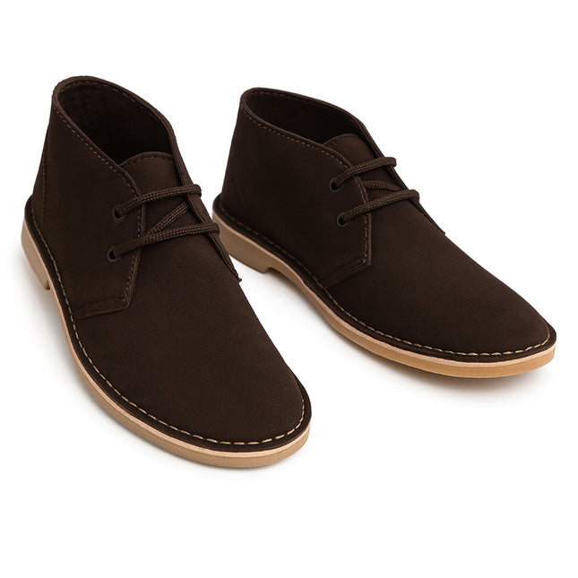Digo Digo Desert Suede Brown Boots for Men