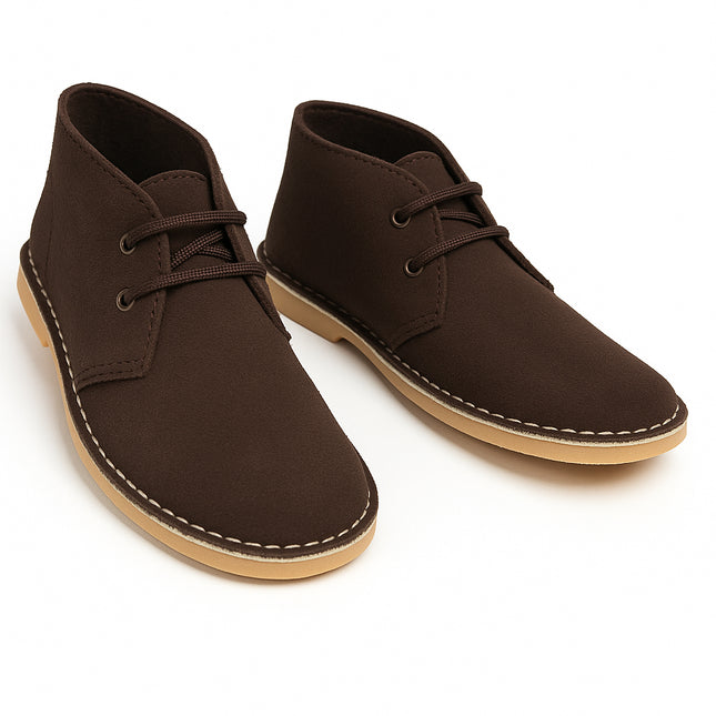 Digo Digo Desert Suede Brown Boots for Men