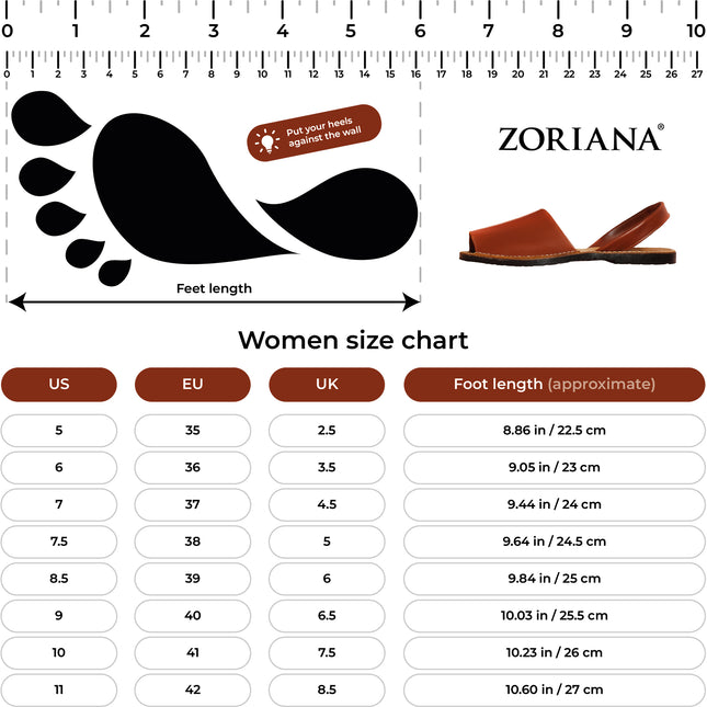 ZORIANA Brown Espadrilles Sandals for Women