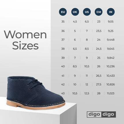 Digo Digo Hiking Blue Boots for Women