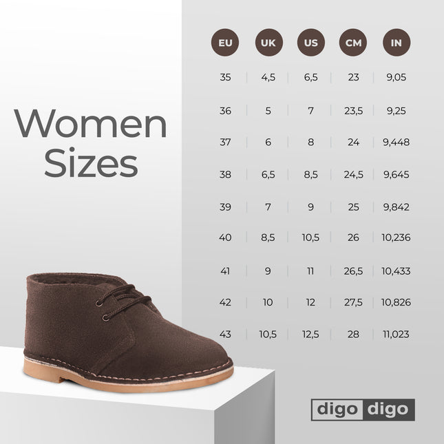 Digo Digo Hiking Brown Boots for Women