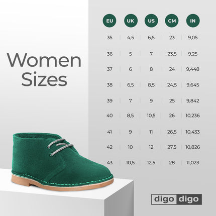 Digo Digo Hiking Green Boots for Women