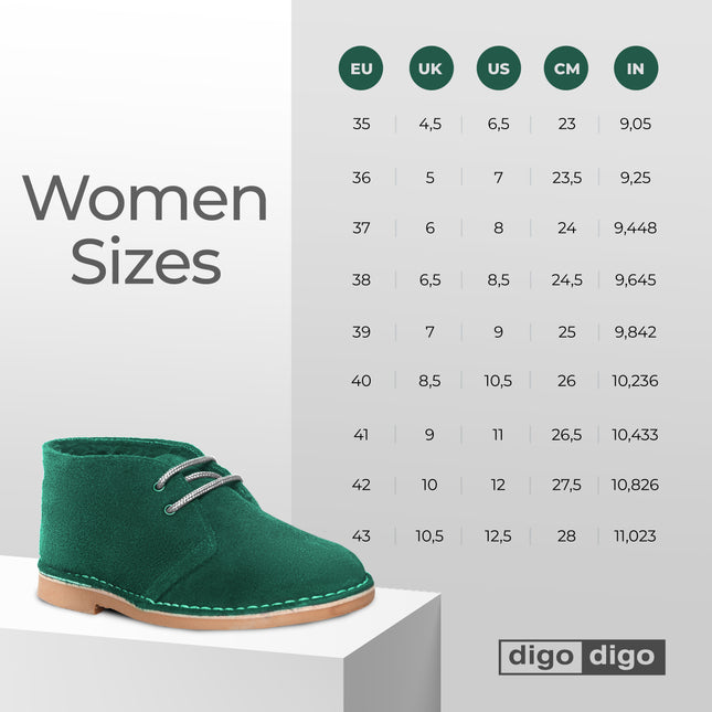 Digo Digo Hiking Green Boots for Women