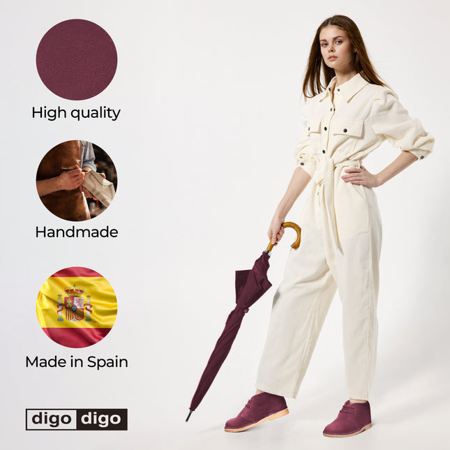 Digo Digo Hiking Maroon Boots for Women