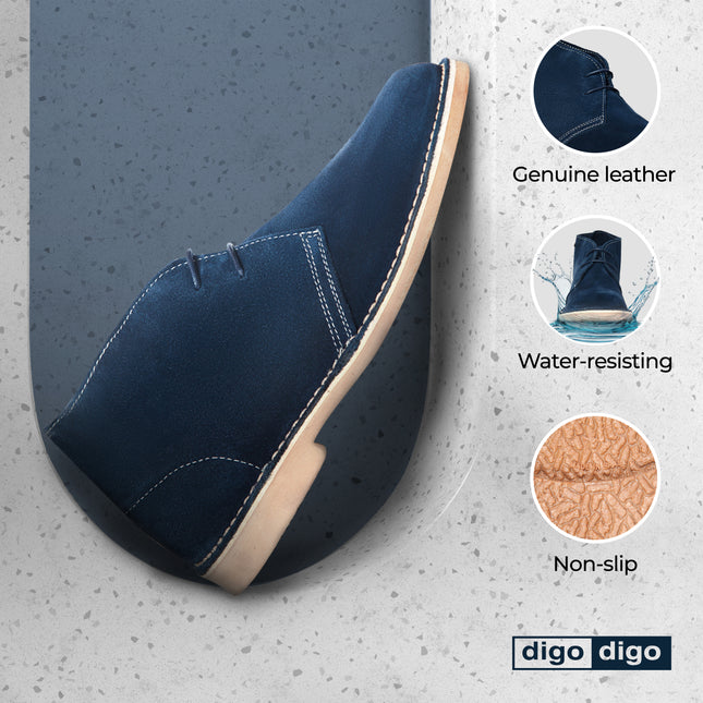 Digo Digo Desert Blue Boots for Men