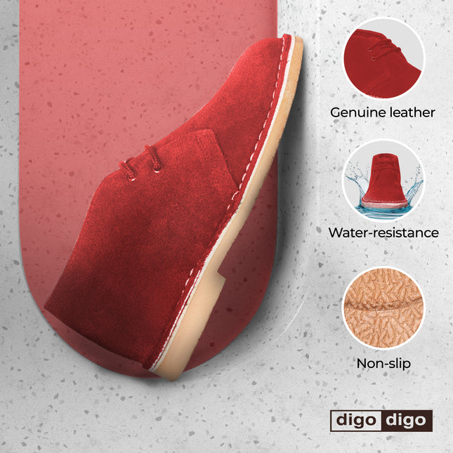 Digo Digo Hiking Red Boots for Women