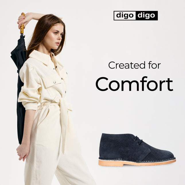 Digo Digo Hiking Blue Boots for Women