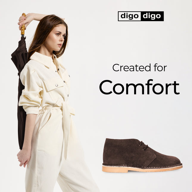Digo Digo Hiking Brown Boots for Women