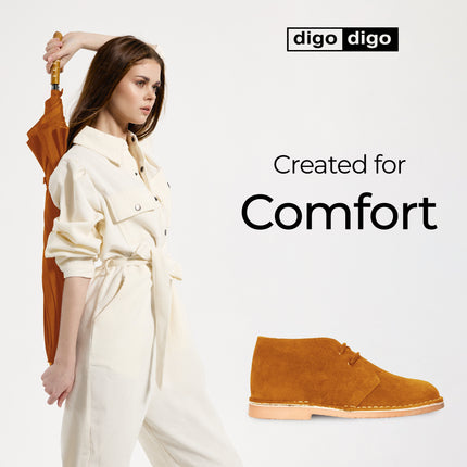 Digo Digo Hiking Yellow Boots for Women