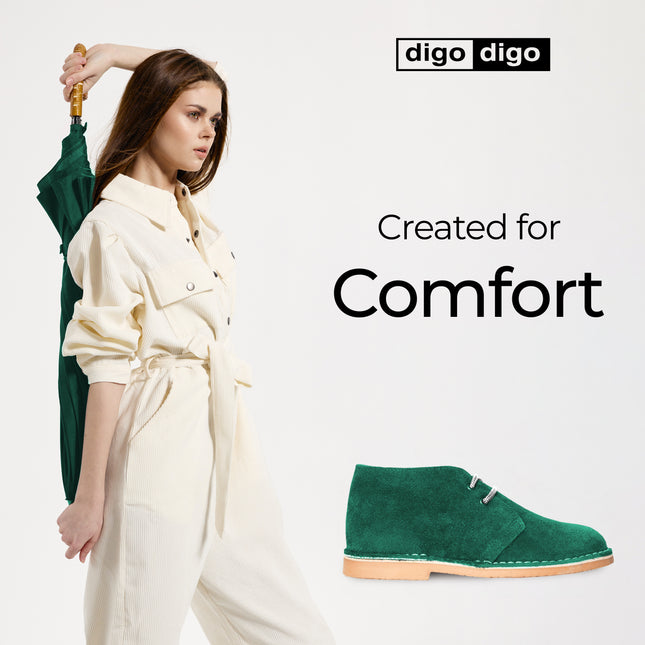 Digo Digo Hiking Green Boots for Women