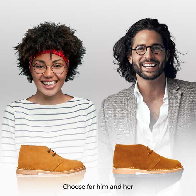 Digo Digo Hiking Chukka Ginger Boots for Men