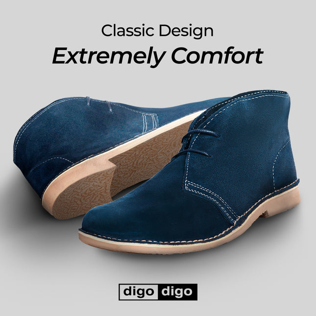 Digo Digo Desert Blue Boots for Men