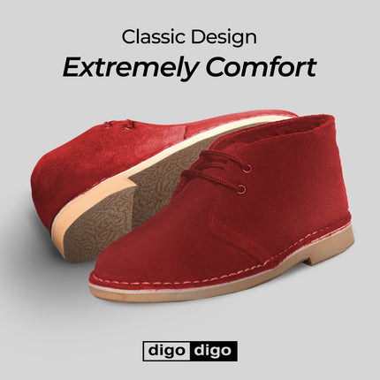 Digo Digo Hiking Red Boots for Women