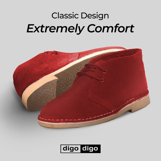 Digo Digo Hiking Red Boots for Women