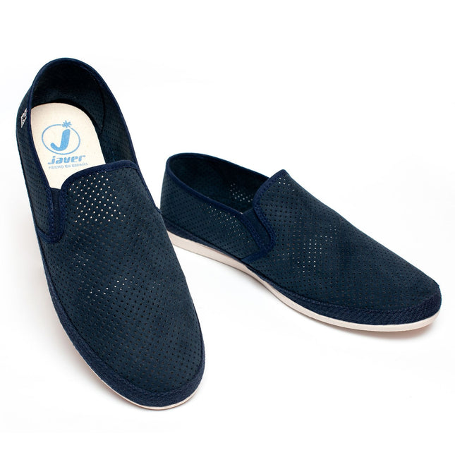 Spanish Javer Blue Loafers for Men