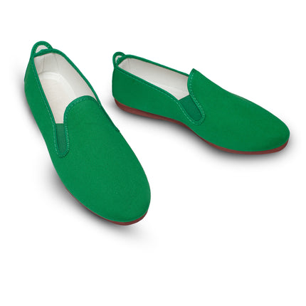 Comfortable Green Loafers for Women