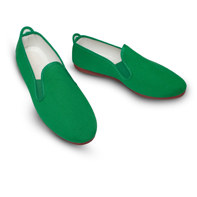 Comfortable Green Loafers for Women