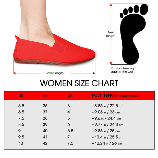 Comfortable Red Loafers for Women