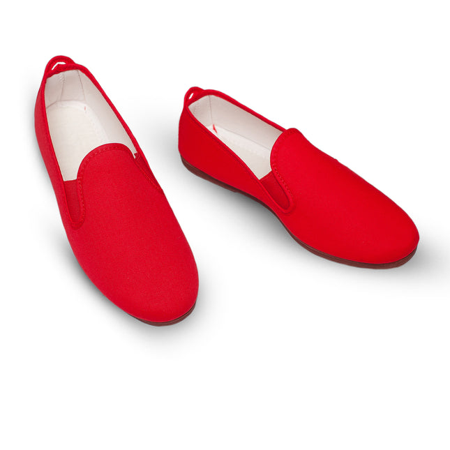Comfortable Red Loafers for Women