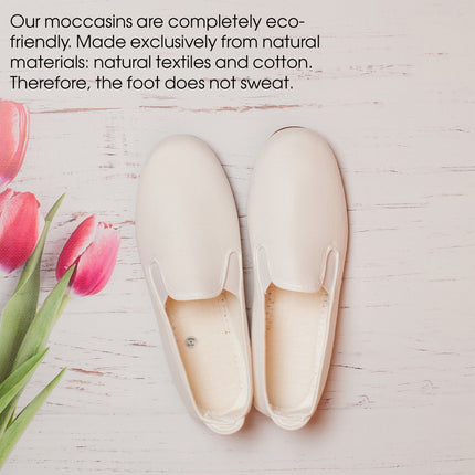 Comfortable White Loafers for Women