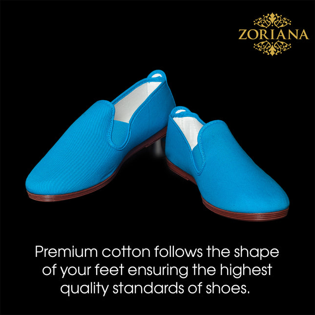 Comfortable Turquoise Moccasins for Men