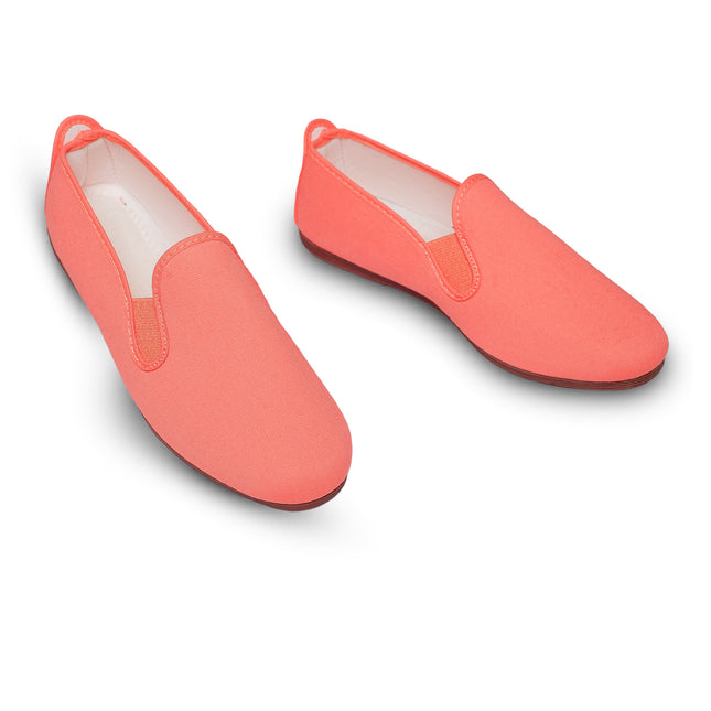 Comfortable Coral Loafers for Women
