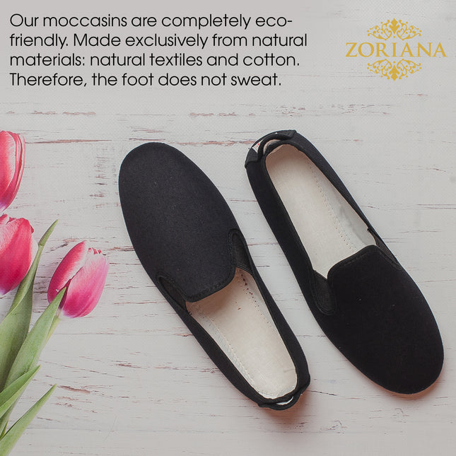 Comfortable Black Loafers for Women
