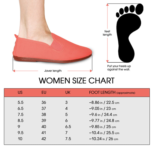 Comfortable Coral Loafers for Women