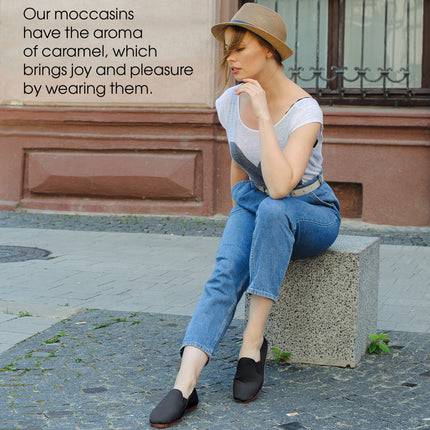Comfortable Black Loafers for Women