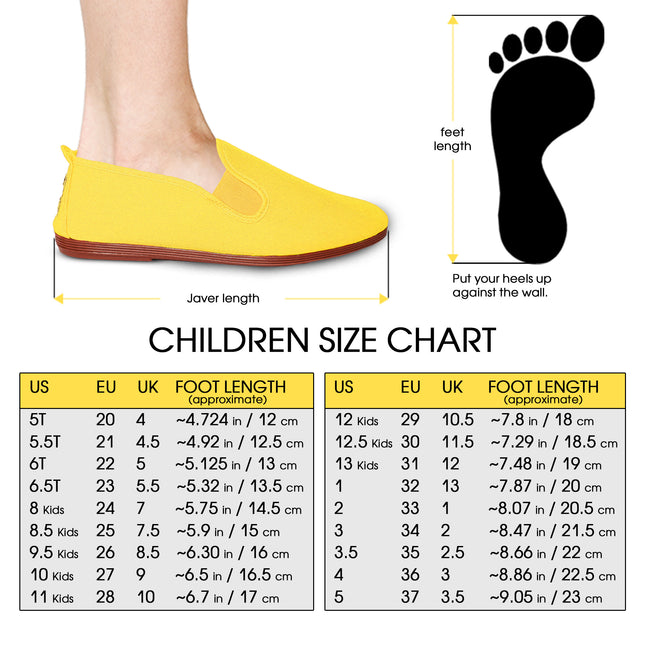 Comfortable Yellow Loafers for Boys and Girls